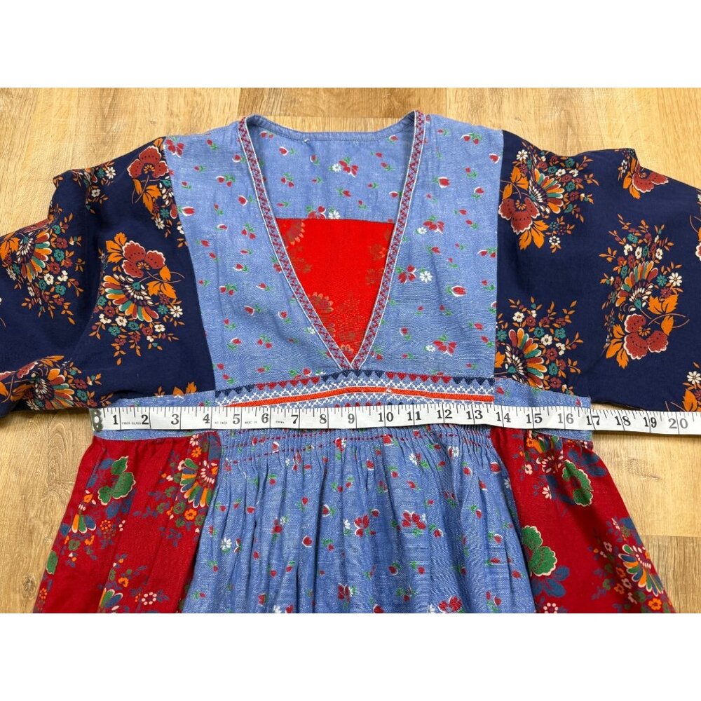 ULLA JOHNSON “Nadi” Embroidered Patchwork Peasant… - image 9